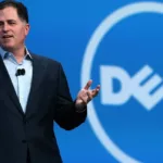 Dell manager on stage