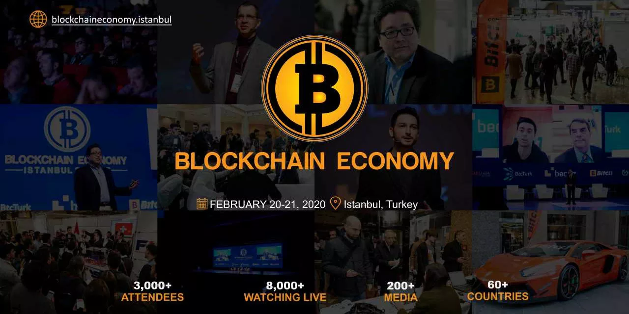 Blockchain economy Istanbul banner