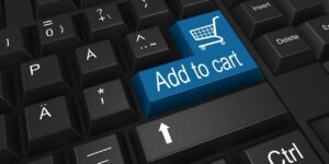 online shopping keyboard add to cart