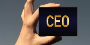 business card ceo the chief executive officer