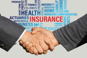 insurance contract shaking hands handshake
