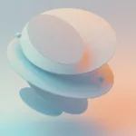 minimalistic 3D rendering wallpaper in 8K resolution