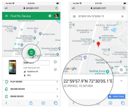 locate-android-phone-location-using-iphone