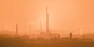 Chimney Smoke Industry Environmental Pollution