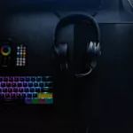gaming computer keyboard headset