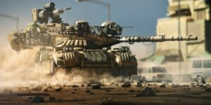 Tank Warfare Military Army Battle Armor Heavy