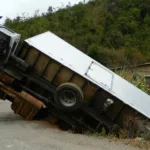 Accident Truck Cart Br Tumbled Truck Tumbled