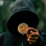 Bitcoin Coin Hoodie Mysterious Man Money