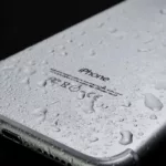Wet Smartphone Iphone Plus Apple Water Drops