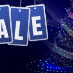 New Year Christmas Discounts Stock Holiday