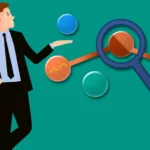 Business Man Analytics Seo Search Engine