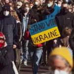 Ukraine Demonstration Protest War Conflict People