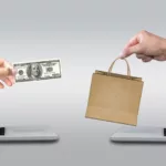 Ecommerce, Selling online, Online sales image.